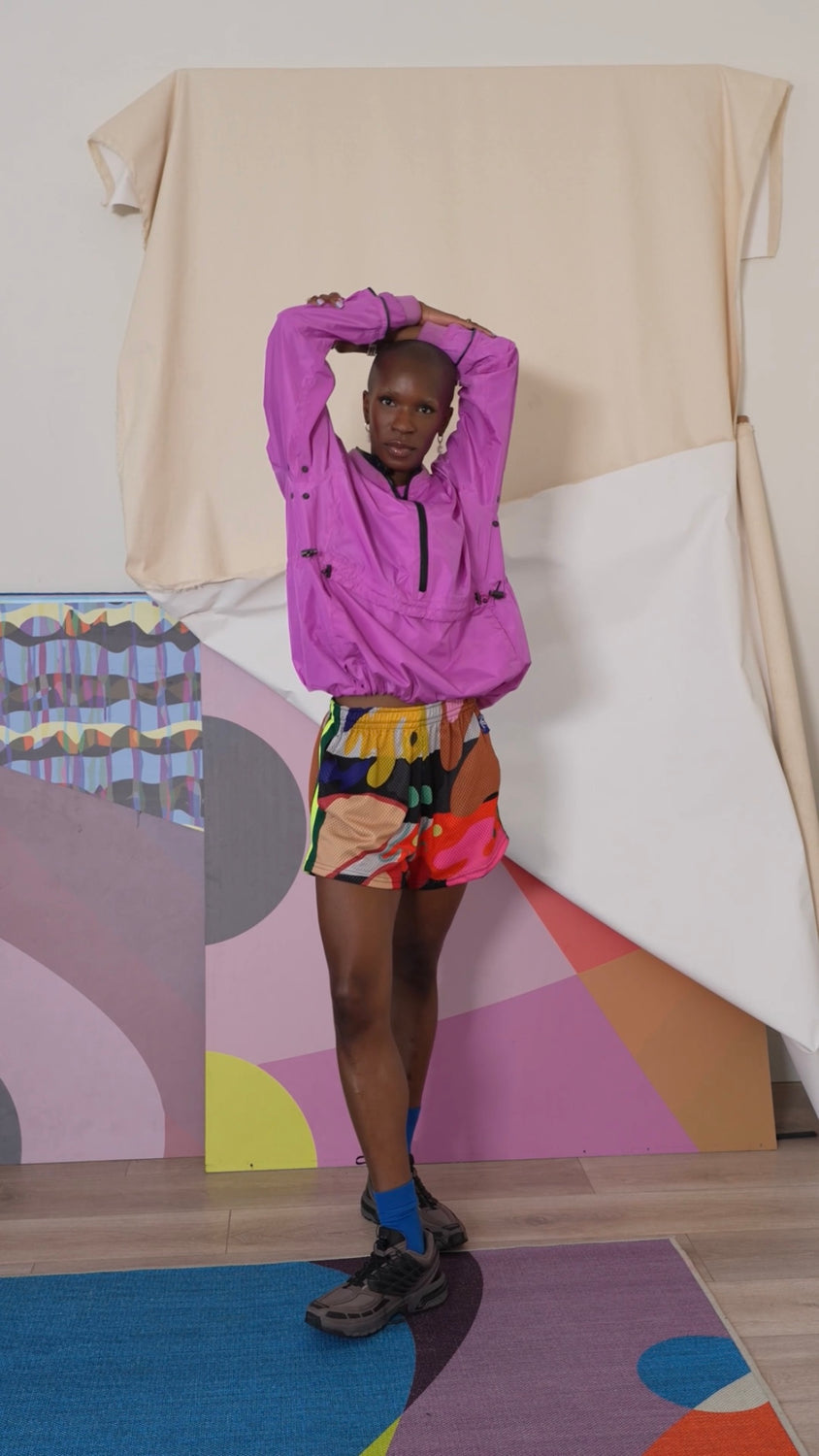 MONICA SAYS RELAX ABSTRACT PRINT - hover